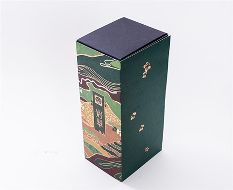岩翠绿茶-特种纸盒